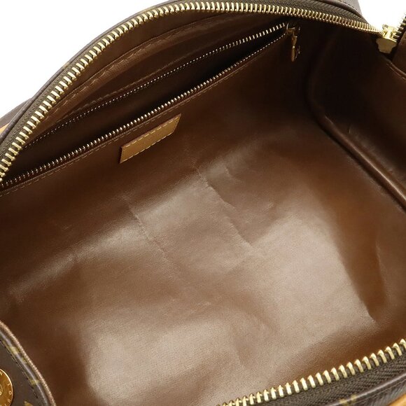LOUIS VUITTON Brown Monogram Pouch - Picture 7 of 9